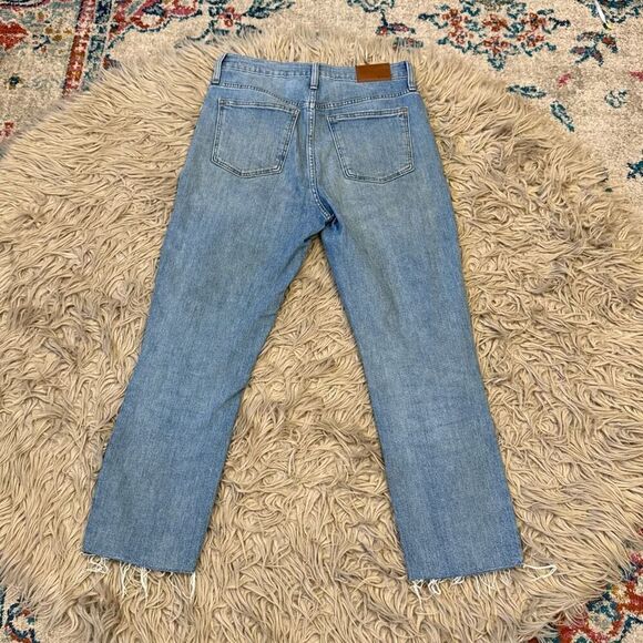 Madewell high rise slim crop boy jeans size 27 - Picture 5 of 5